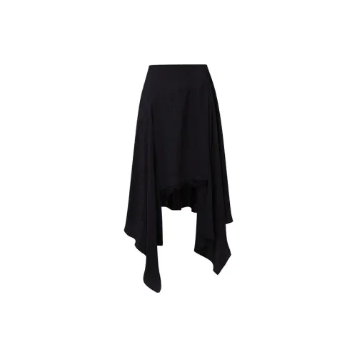 D'zzit Casual Long Skirts Women's Black