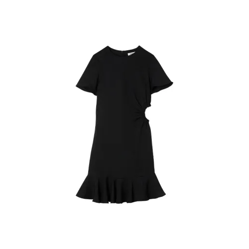 Sandro Short-Sleeved Dresses Women's Black