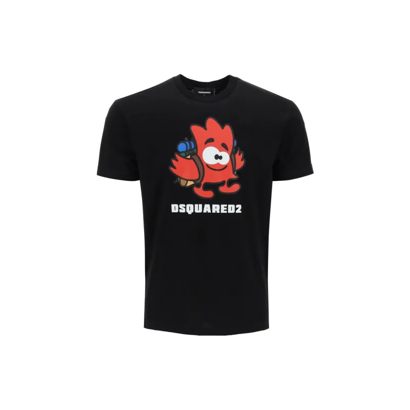 DSQUARED 2 T Shirts Men Black-0