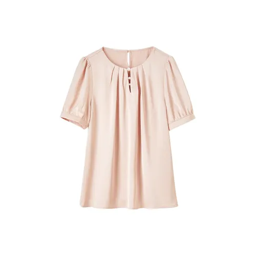 FANQIN Chiffon Shirts Women's Pink