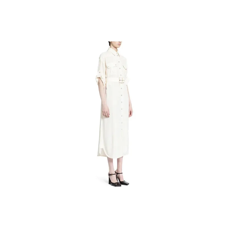 Zimmermann Short-Sleeved Dresses Women's White-2