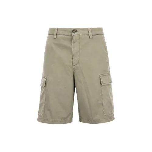 Brunello Cucinelli Casual Shorts Men Green