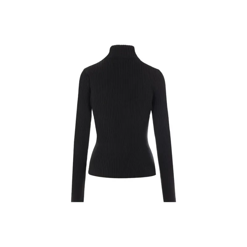 COURREGES Cut Out Straight Hem Jumper-1