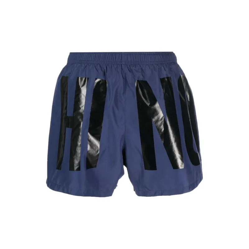 MOSCHINO Swimming Shorts Men's Dark Blue-1