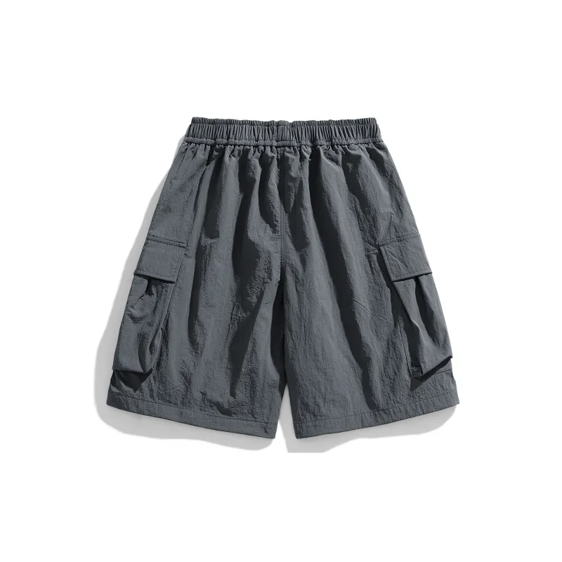 PUCCA Casual Shorts Unisex Apricot-16