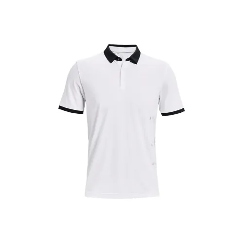 Under Armour Vanish Polo Shirts Men White