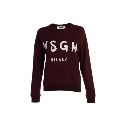 MSGM Sweatshirts Women's Red