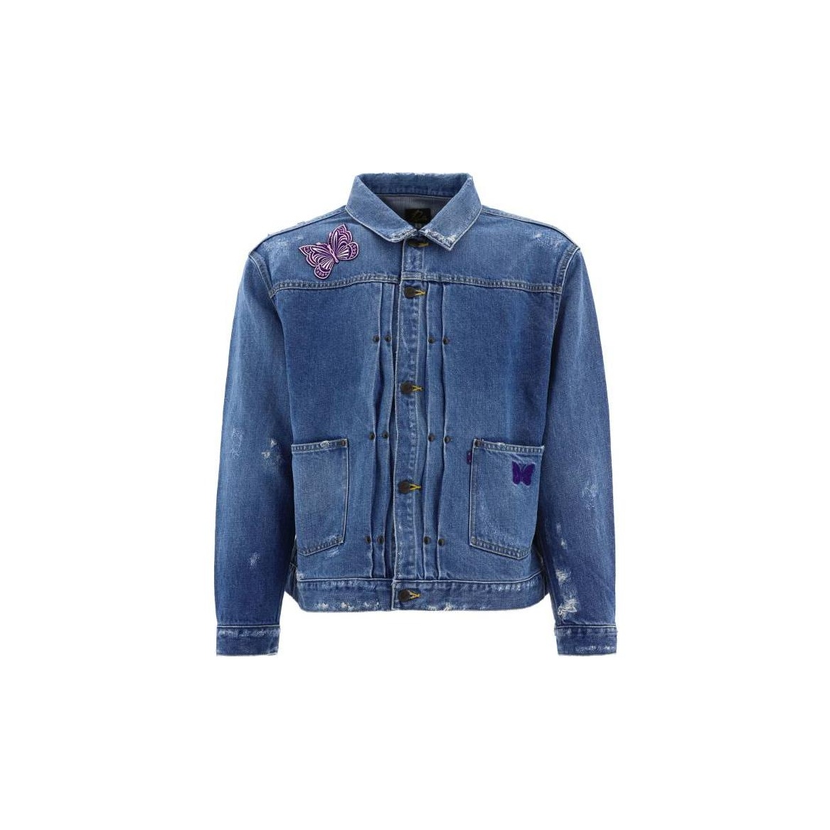 Needles Denim Jackets on Sale & Authentic - POIZON