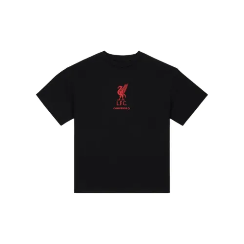 Converse X LFC T-Shirts Unisex Black