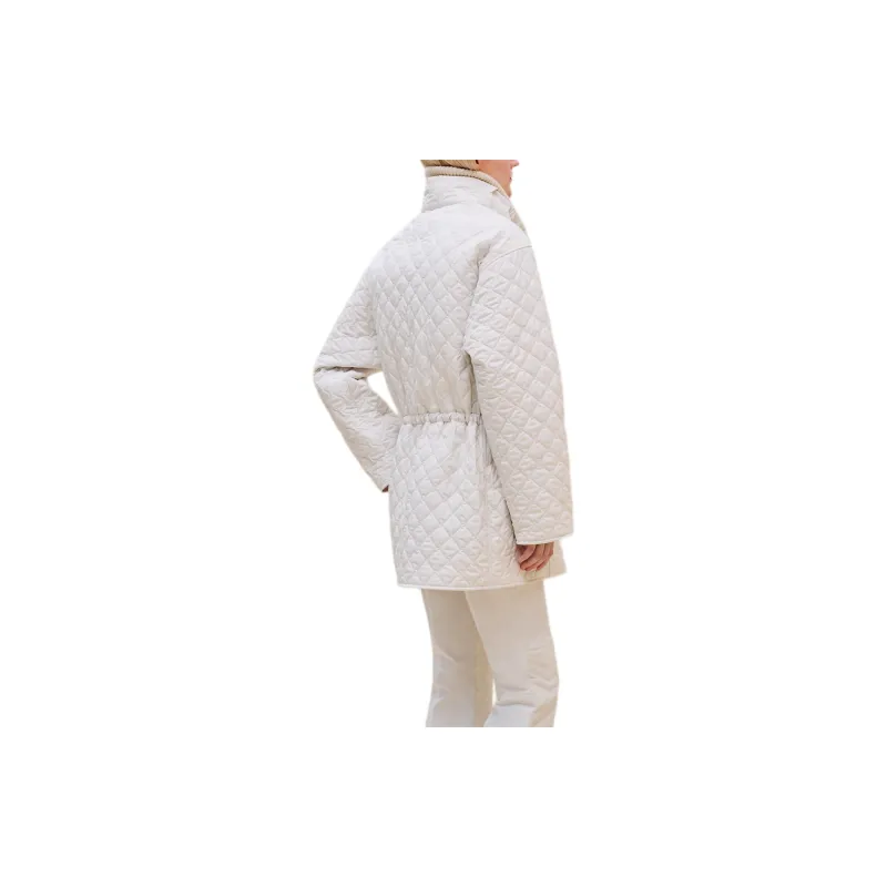 HERMES Jackets & Coats Women's White-1