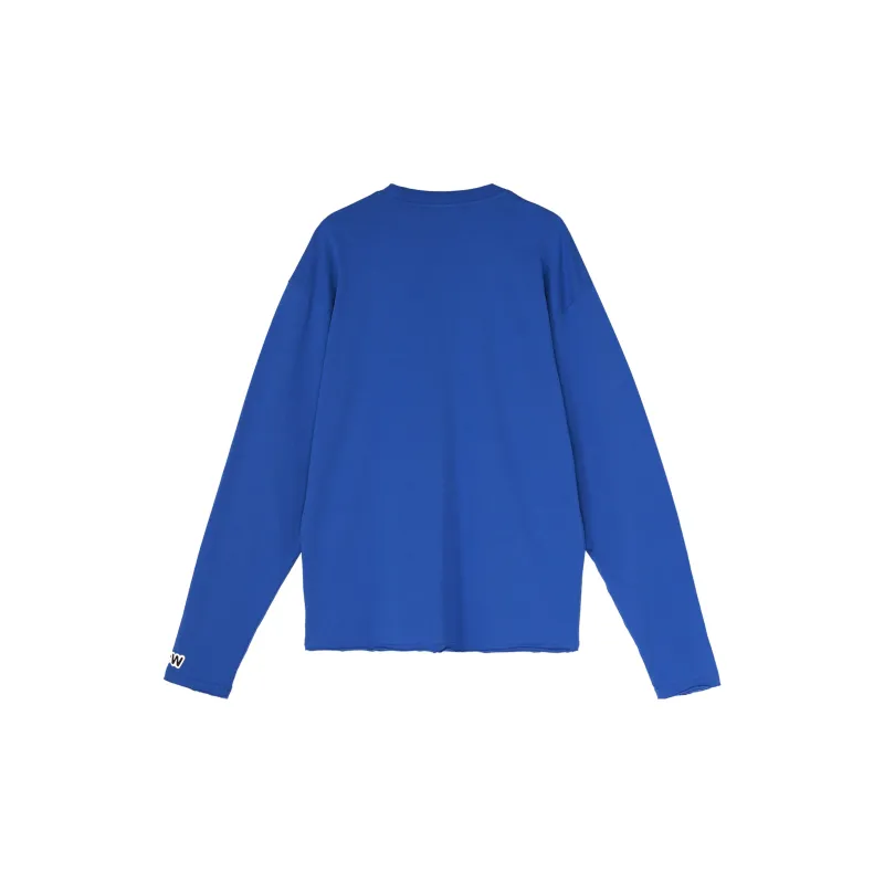 Drew House Smiley Collection Sweatshirt Unisex Blue-1