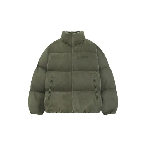 WE11DONE Down Jackets Unisex Khaki