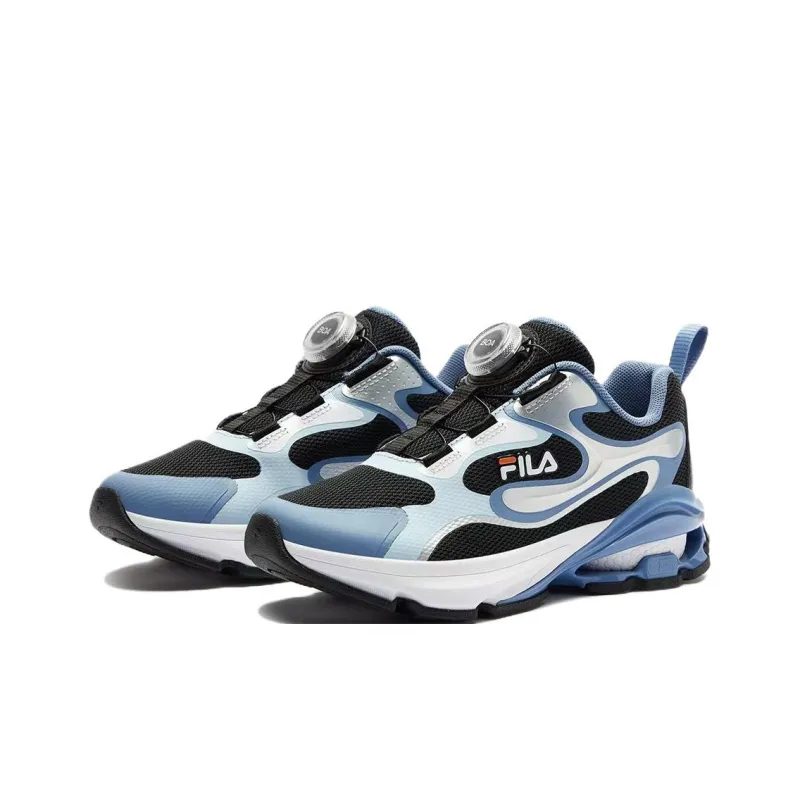 FILA KIDS RECHARGE Low Top Kids' Running Shoes Blue White Black Teenagers-2