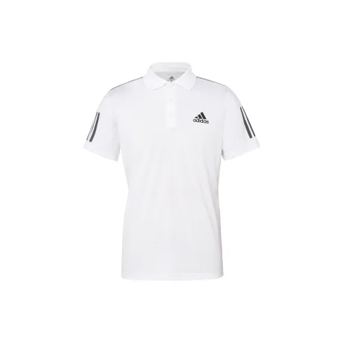 Adidas Polo Shirts Men White