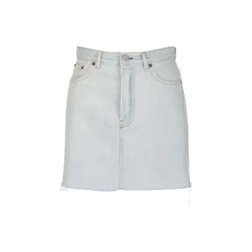 Acne Studios Denim Short Skirts Women's Blue