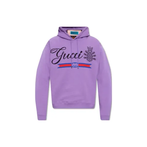 GUCCI Sweatshirts Men Purple