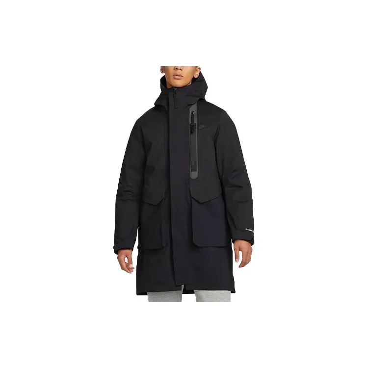Nike Puffer Jackets Men Black-2
