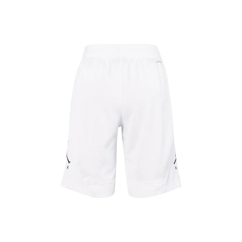 Jordan Men's Rise Striped Triangle Logo Pants White-2
