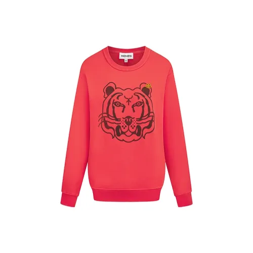 KENZO Sweatshirts Women's Orange Red