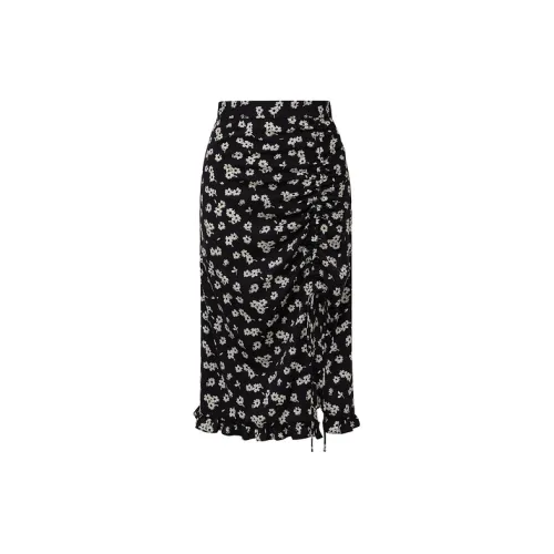 D'zzit Casual Long Skirts Women's Black