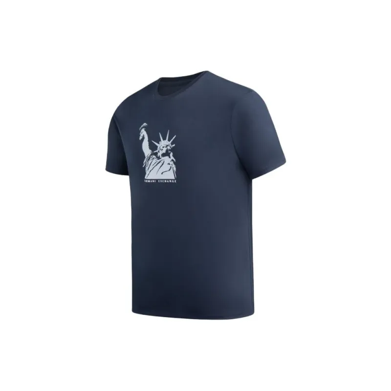 ARMANI EXCHANGE T Shirts Men Dark Blue-2