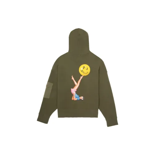 PALM ANGELS Juggler Pin Up Hoodie 