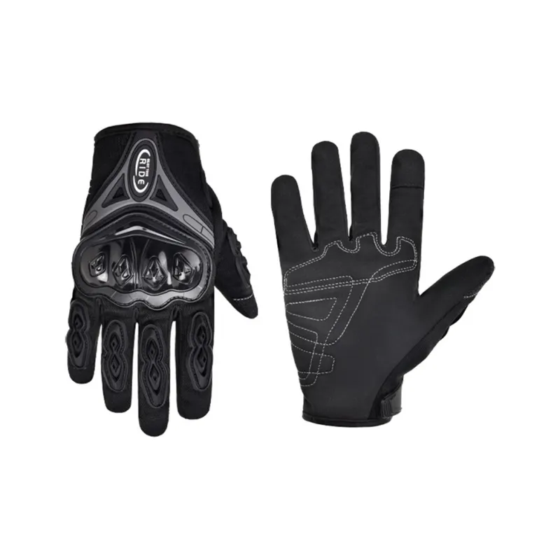 BOODUN Riding Equipment Cycling Glove Unisex Microfiber Black-0