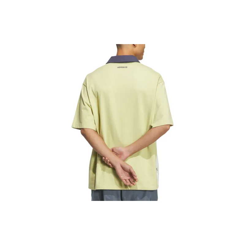 Adidas x Disney Polo Shirt Unisex Gold White-1