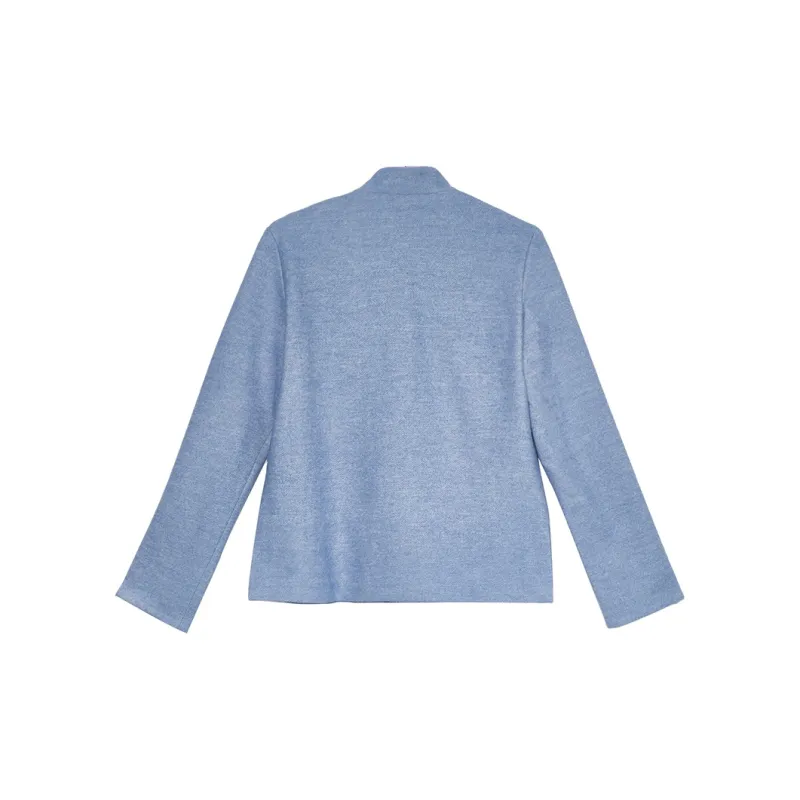 Single Jacket Women's Denim Blue-1