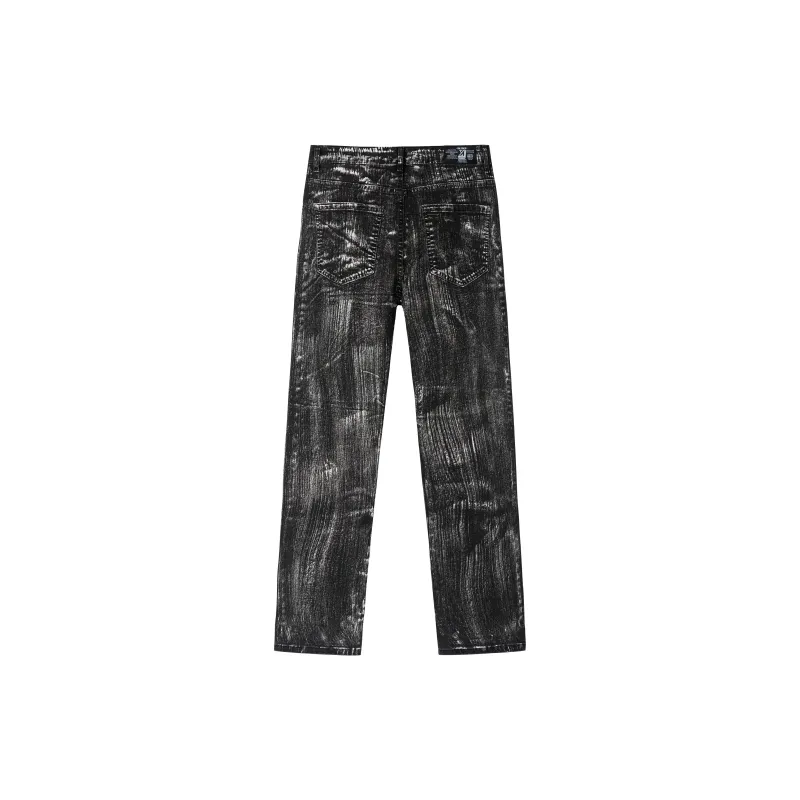 XINYINSU 24FW Jeans Unisex Black-1