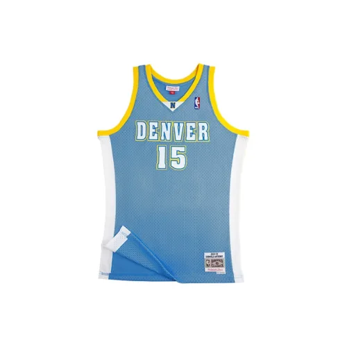 Mitchell Ness Basketball Jerseys Unisex Sky Blue