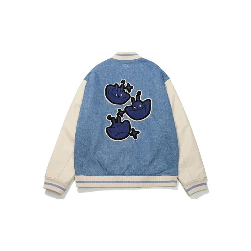 LiNing Baseball Jacket Men's Blue-1