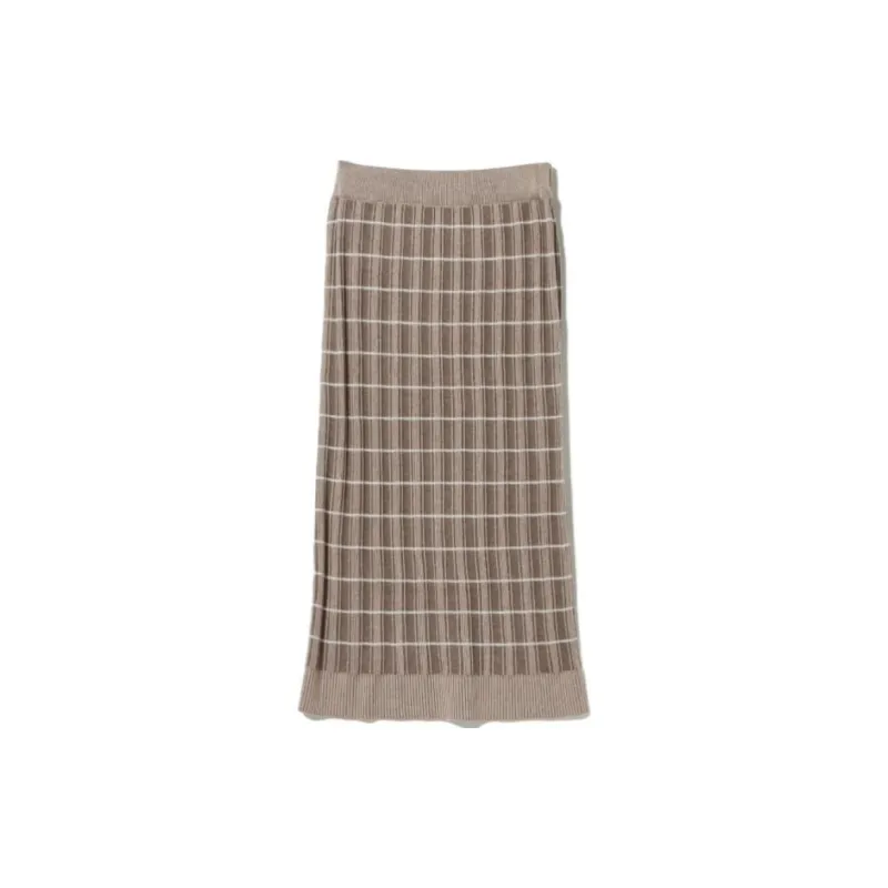 Beams Two Piece Skirt Sets Women's Khaki ＋ Khaki-1
