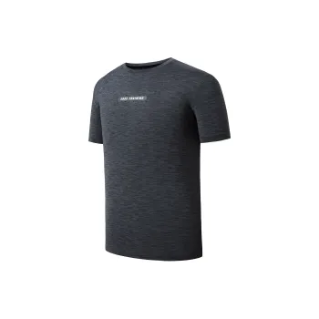 Erke T Shirt Men's Dual Dyed Jet Black