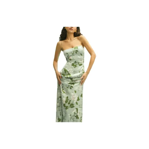 Reformation Slip Dresses Women's Tea Garden Color