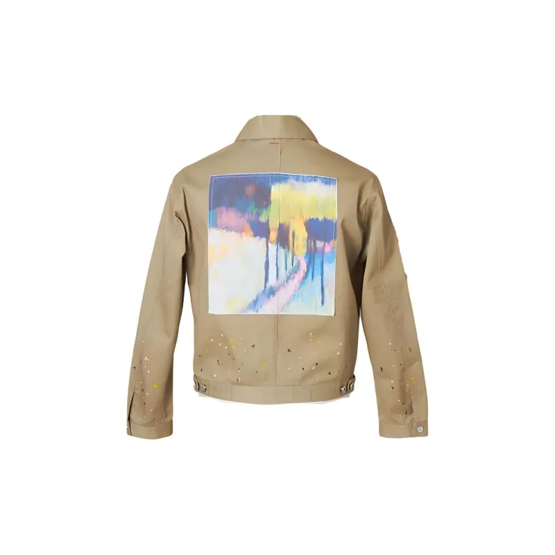 Shinyakozuka X Dickies SHINYAKOZUKA Co-branded Edition Jackets Unisex Khaki-1