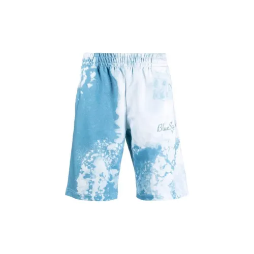 Blue Sky Inn Casual Shorts Men Blue