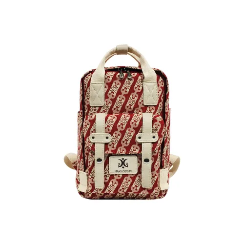 MACK JODAER Backpacks Red/Off White