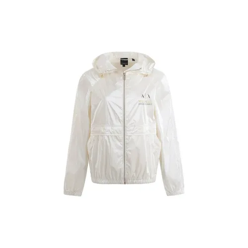 ARMANI EXCHANGE Jackets Women's Milk White