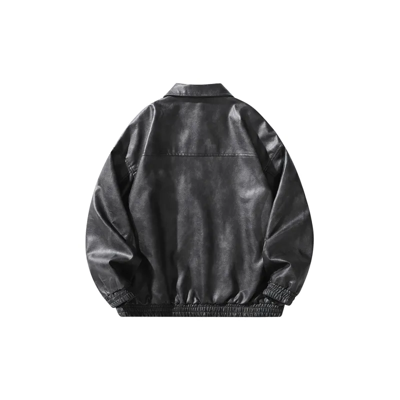 EOOVEN Leather Jackets Unisex-1