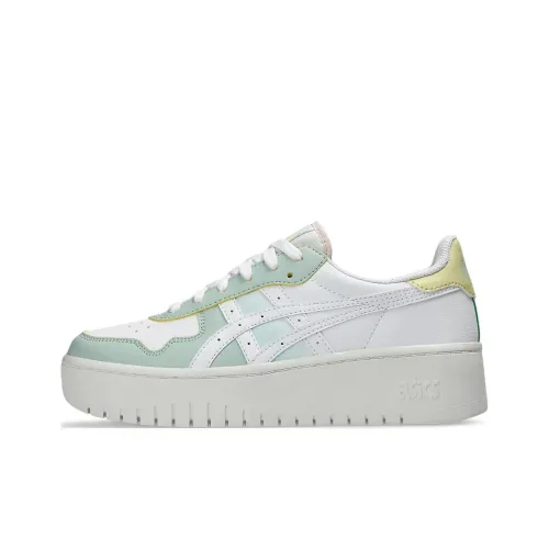 Asics JAPAN S Skateboard Shoes Women's Low-Top White/Light Blue