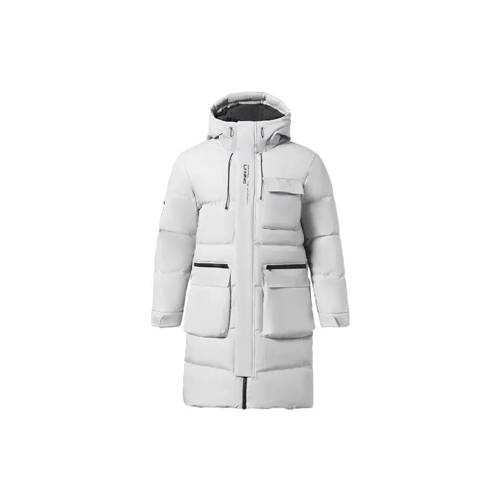 LiNing Fitness Series Down Jacket Men's Gray-1