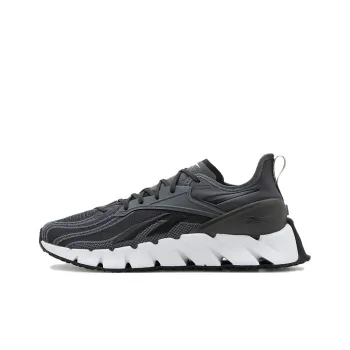 Reebok Zig Kinetica Anti Slip Wear Resistant Low Top Casual Running Shoes Unisex Gray