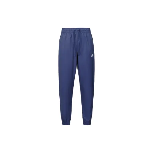 Nike Knitted Sweatpants Men Navy Blue