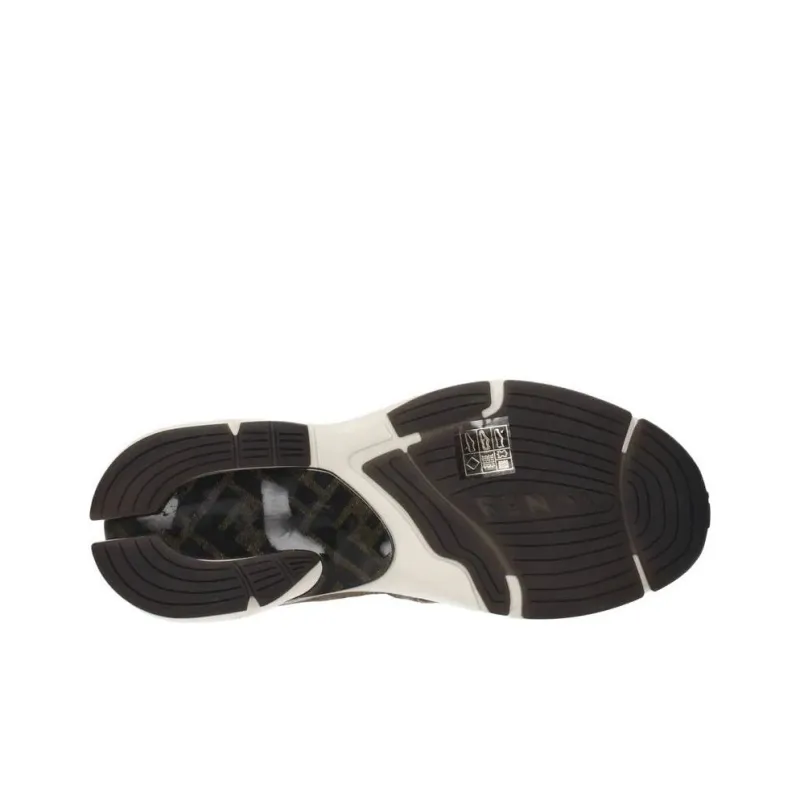 FENDI Faster White Beige Black-4