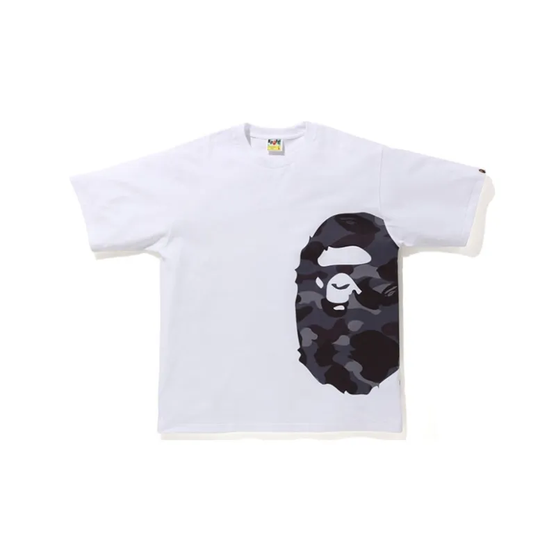 A BATHING APE Color Camo Side Big Ape Head Relaxed Tee-6