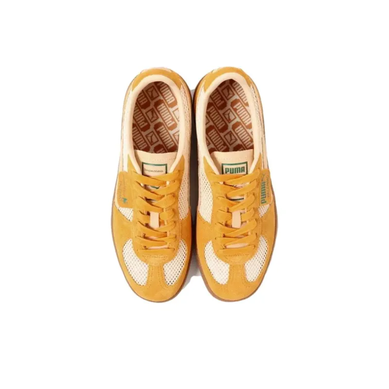 Sasquatchfabrix. X Beams x PUMA Anti Slip Wear Resistant Low Top Casual Shoes Unisex Yellow-2