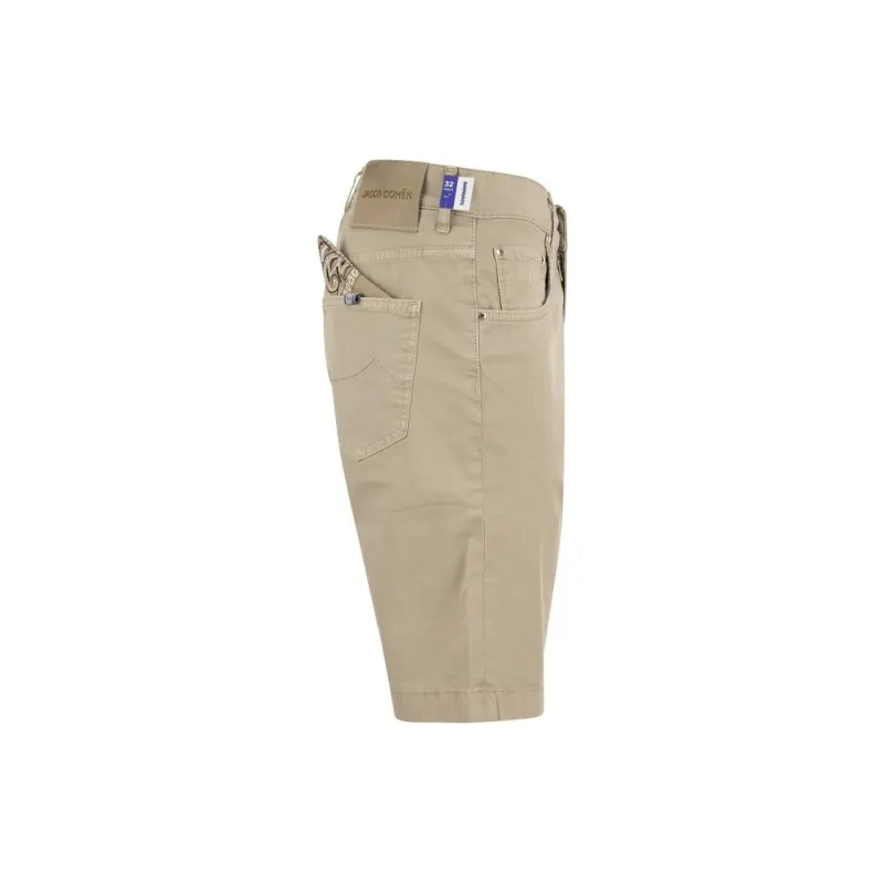 JACOB COHEN Denim Shorts Men Khaki-2