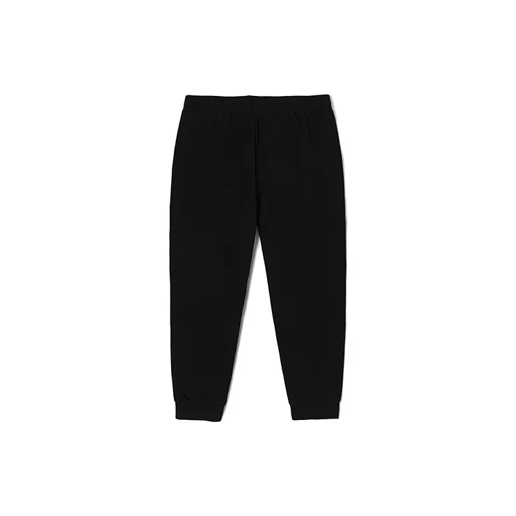 Kappa 1916 Series Knitted Sweatpants Men's Black-1