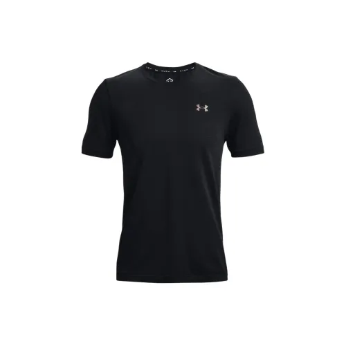 Under Armour RUSH T-Shirts Men Black